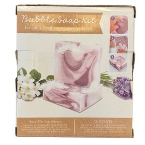 Creative Kids Bubble Soap Kit DIY Vanilla and Lavender Scents Set 78036